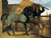 Jean Louis Voille The Horse Race Spain oil painting artist
